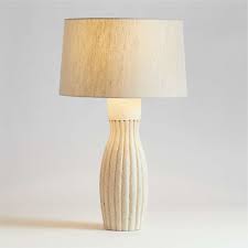 Crate & Barrel Marble Table Lamp
