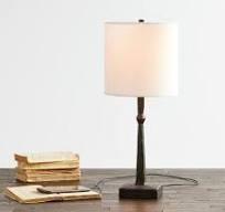 Pottery Barn Industrial side Table Lamp